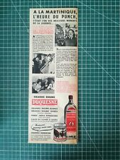 249 Publicité ancienne 1950 Punch créole et ananas Duquesne Martinique