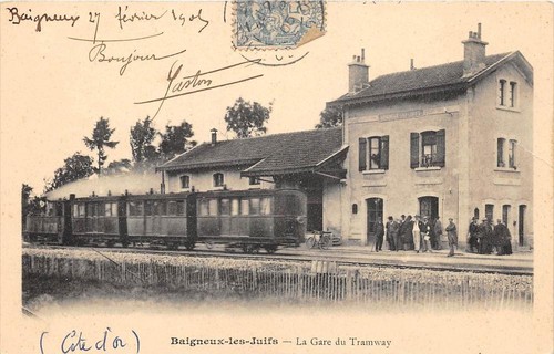 Cpa baigneux les juifs la - cpa,