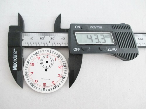 Cadran chrono gousset - cadran,