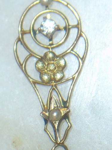 Edwardian style 10k g - edwardian,