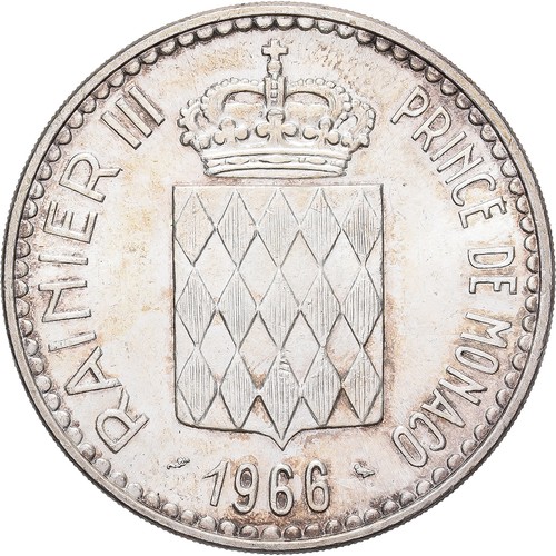 Monnaie monaco rainier - monaco,, iii