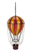 Miniature en Étain De Une Montgolfière à Accrocher Maison Meubles Magasin Pièce