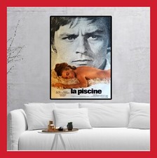 REPRO TOILE AFFICHE LA PISCINE