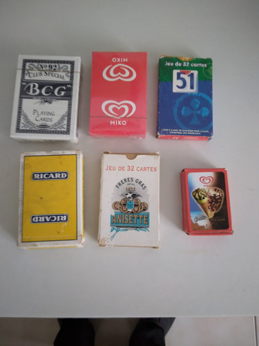 Lot jeux cartes - jeux,