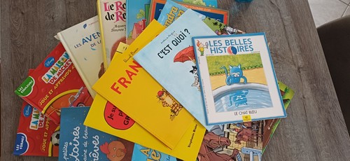 Lot livres pour - 18,