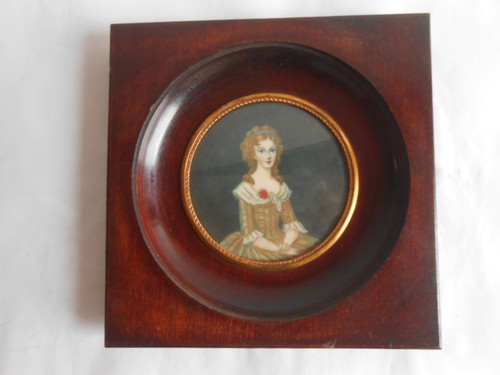 Ancienne peinture miniature