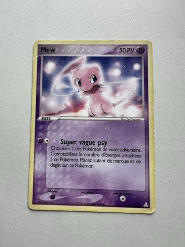 Cartes pokemon mew 111 - pokemon,