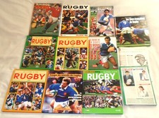 lot de 10 livres rugby de