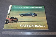 (MN2/G) Brochure Catalogue DATSUN 260 Z 2+2