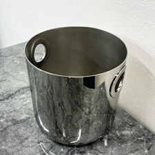 Christofle Comptoir de bar couleur argent seau à glace refroidisseur à vin au...