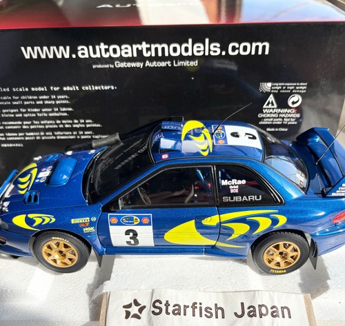 Autoart subaru impreza - 1:18,