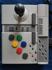 JOYSTICK ARCADE SUPER ADVANTAGE ASCIIWARE POUR NINTENDO SNES PAL EUR MODEL 4910E
