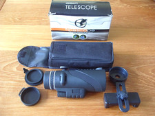 TELESCOPE MONOCULAIRE 40X60 AVEC ADAPTATEUR POUR SMARTPHONE UTILISEE 1 FOIS