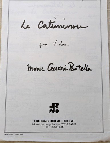 Monic cecconi botella - cecconi-botella, le