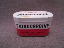 Boite en tôle publicitaire