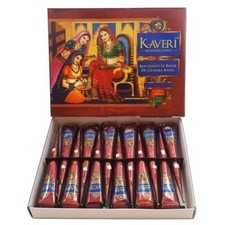 Natural Kaveri Temporary Tattoo Mehandi Herbal Henna Mehandi Cone (12 Cone)