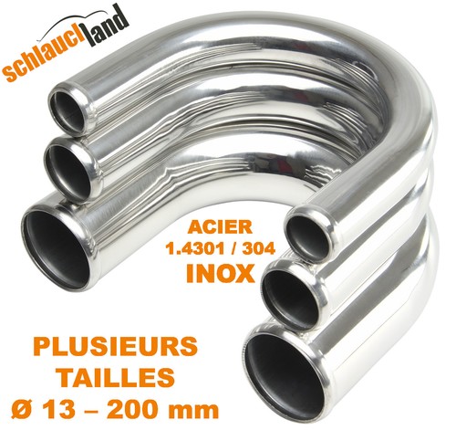 Coude tube 180 degré arc - coude,
