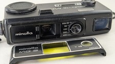 Appareil photo espion MINOLTA 16 MG-S noir black Rokkor 2.8/22mm + filtre jaune