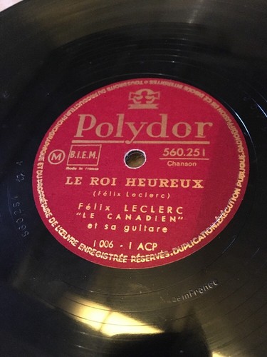 Rpm felix leclerc - leclerc,