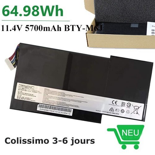 Batterie compatible pour msi - compatible,