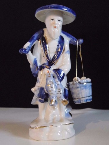 Porcelaine statuette ancienne - statuette,