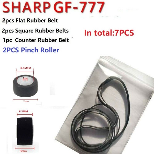 7pc rubber tape drive belt - drive,