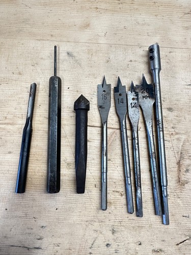Lot anciens outils pour - outils,