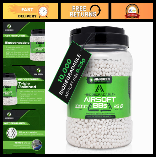Biodegradable 6mm airsoft - biodegradable,