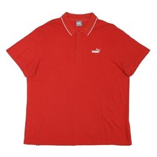 PUMA Polo Décontracté Rouge