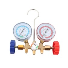 Réfrigérants Climatisation Outils AC Diagnostic Manifold Gauge Set W/Tuyau et...