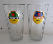 2 verres à bière VEDETT EXTRA  , 33 cl ,  , ref 1259