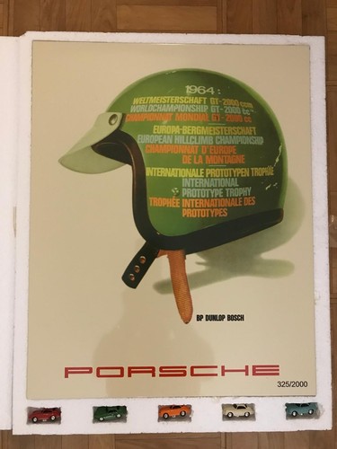 Plaque tôle porsche magnets - plaque,
