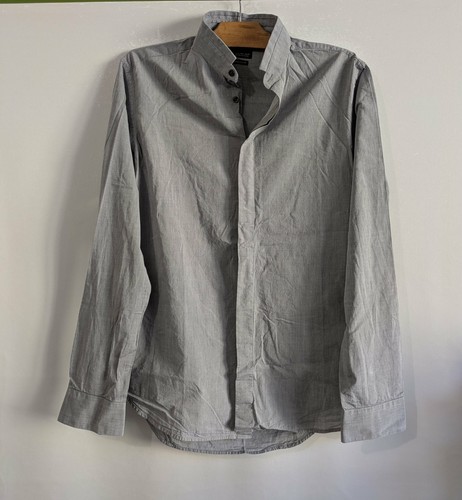Chemise grise coton - fin, super
