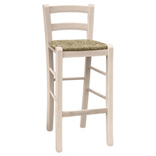 Tabouret En Bois Avec Dossier