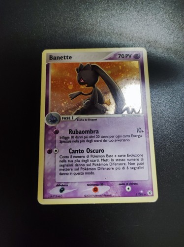 Carte pokémon banette holo - carte,