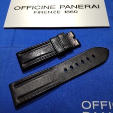 Bracelet en cuir véritable PANERAI 24/22 mm pour boucle BA Pin PAM00233 PAM00...