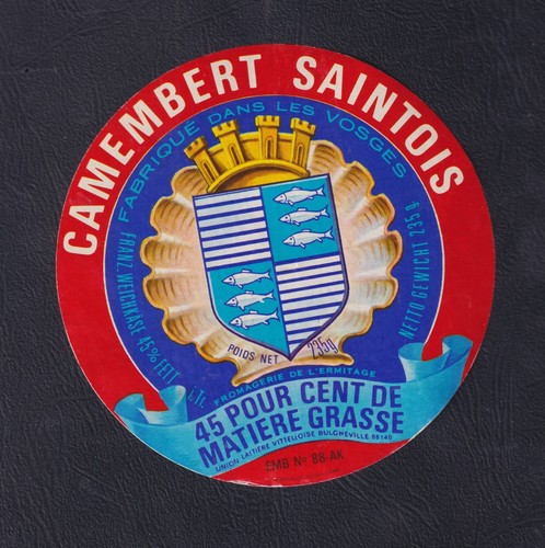 Ancienne étiquette fromage - ,