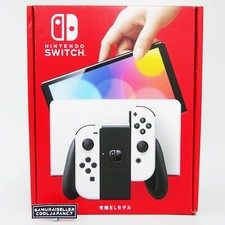 Console Portable Nintendo Switch OLED Modèle HEG-001 64Go Blanc Japon NEUVE