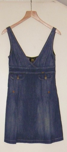 Tres belle robe jean - en,