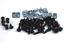 Yamaha FZS600 Fazer 1998-2002 Aluminium Noir Boulon Tête de fourche pare-brise