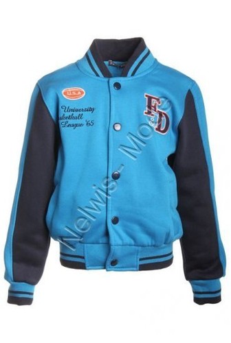 Manteau teddy bleu veste - teddy,