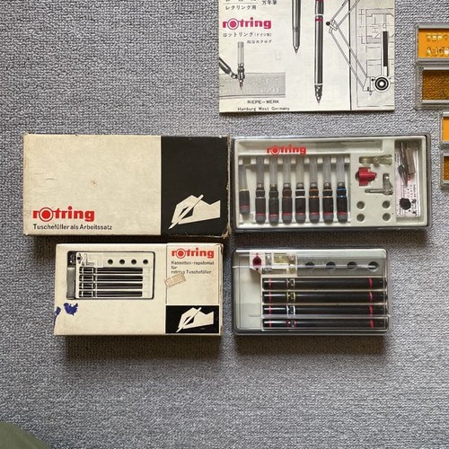 Rotring various sets used - rotring, (now