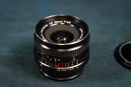Objectif konica hexanon - objectif, ar