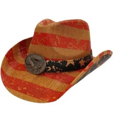 Chapeau Western USA Flag -