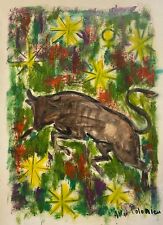 Alice Colonieu, rare huile sur