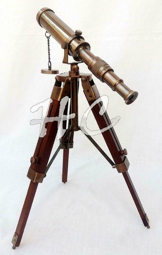 Ancien télescope verre - ancien, en
