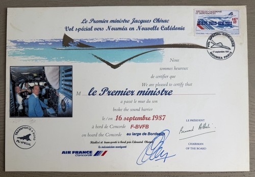 Certificat mur son concorde - certificat,