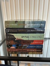 Harry Potter de J.K Rowling-série complète (7 Tomes) GRAND FORMAT très Bon État
