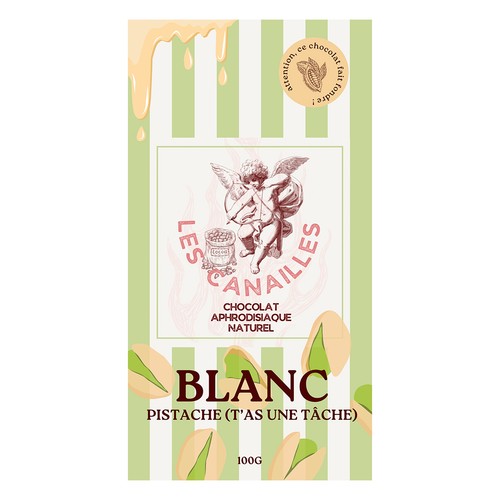 Chocolat aphrodisiaque blanc - chocolat,