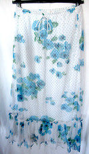 Jupe longue romantique à